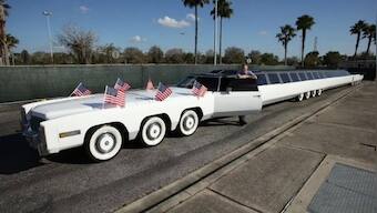 Swimming pool, helipad and more: World's longest car with all amenities breaks its own record