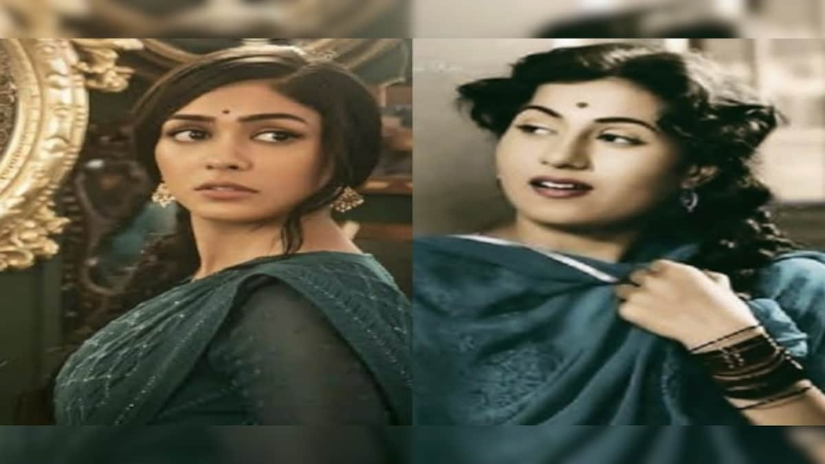 Mrunal Thakur's look from her next is inspired from Madhubala