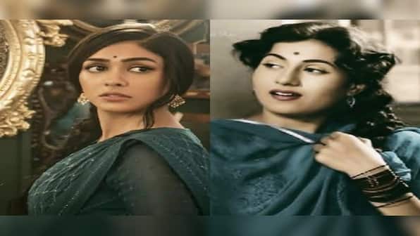 Mrunal Thakur's look from her next is inspired from Madhubala