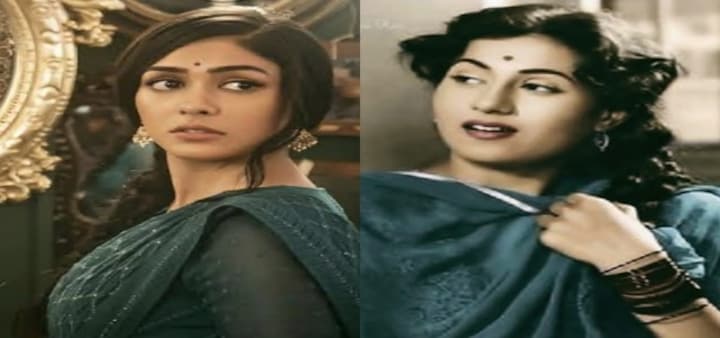 Mrunal Thakur's look from her next is inspired from Madhubala