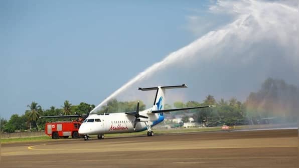 Sri Lanka's oldest airport sees first international flight in 54 years