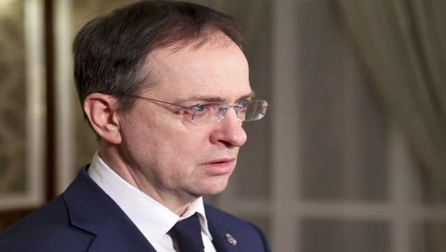 Now serving as Putin's presidential aide, Vladimir Medinsky came under fire in 2017 after being accused of plagiarism. AP