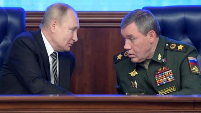 Valery Gerasimov has played a major role in Vladimir Putin's military campaigns ever since he commanded an army in the Chechen War of 1999. AFP