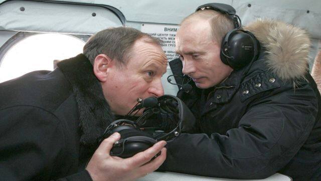 Nikolai Patrushev served in the KGB along with Vladimir Putin. AFP