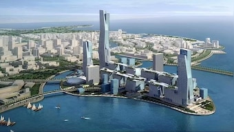 Saudi Arabia's plan to build the tallest structure ever that will run sideways for 120km