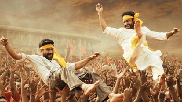 RRR movie review: SS Rajamouli, Ram Charan, Jr NTR make a lavish meal of a fairly simple storyline