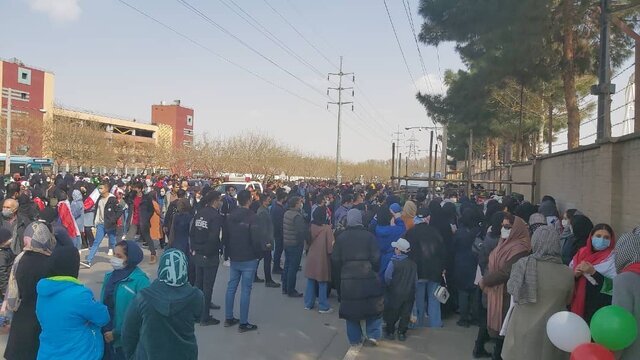 Iran again bans women from entering football stadium Iran again bans women from entering football stadium