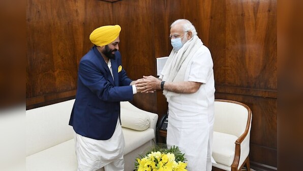 Bhagwant Mann meets PM Modi, seeks Rs 1 lakh crore financial package for Punjab