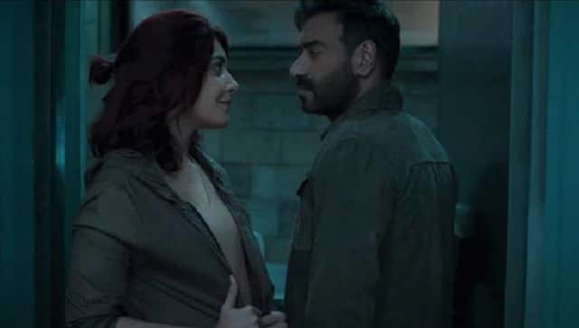Raashi Khanna, Ajay Devgn in a still from Rudra 