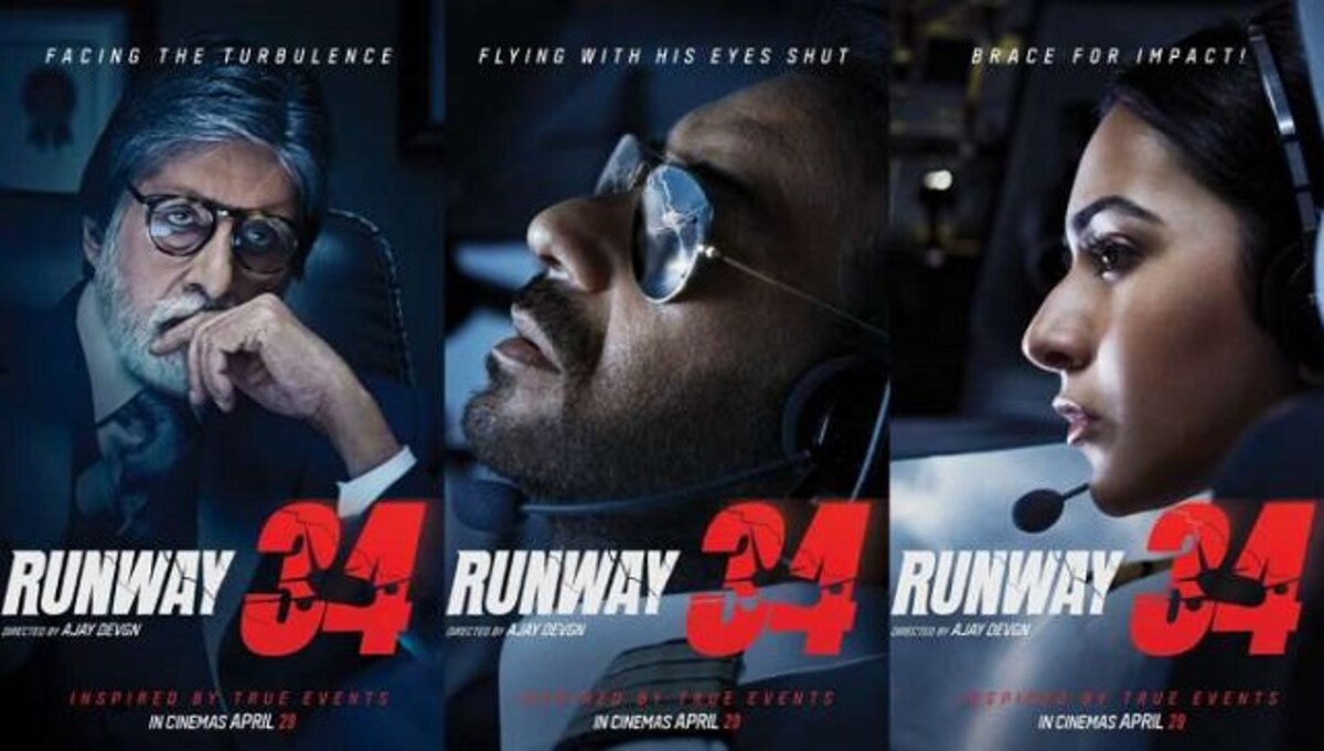 Watch: Teaser of Ajay Devgn's directorial Runway 34, starring Rakul Preet  Singh, Amitabh Bachchan out-Entertainment News , Firstpost