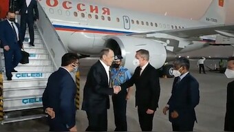 Russian foreign minister arrives in India, to meet PM Modi on 1 April