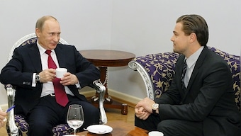 From Leonardo DiCaprio to Pamela Anderson, tracing Vladimir Putin's connection to the Hollywood