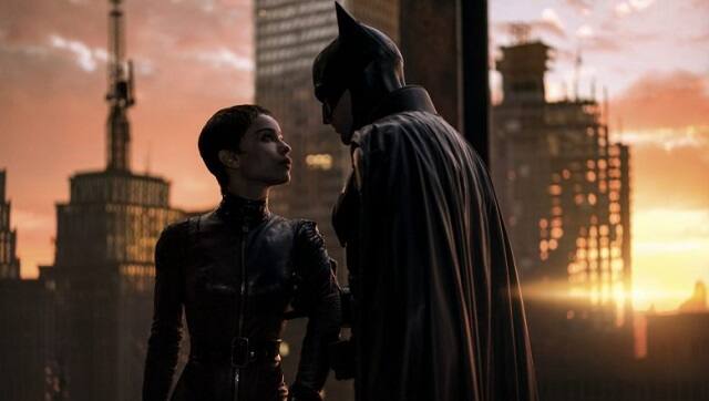 Robert Pattinson, Zoë Kravitz in a still from The Batman
