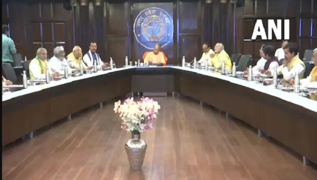 Uttar Pradesh govt 2.0: Yogi Adityanath holds first meeting of council of ministers Uttar Pradesh govt 2.0: Yogi Adityanath holds first meeting of council of ministers
