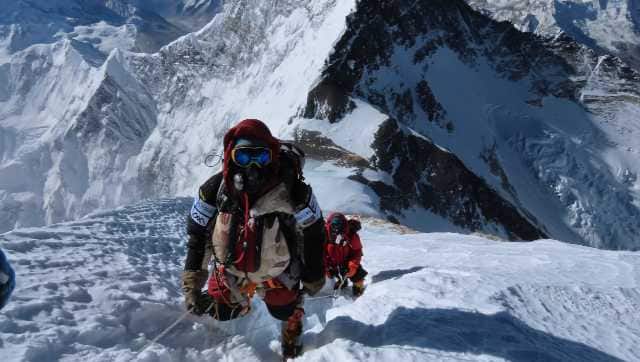 Dirty mountains caused by moutaineering expeditions have affected the environment. Image courtesy Netflix 