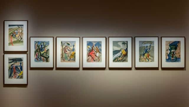 Some paintings by Artist Atul Dodiya