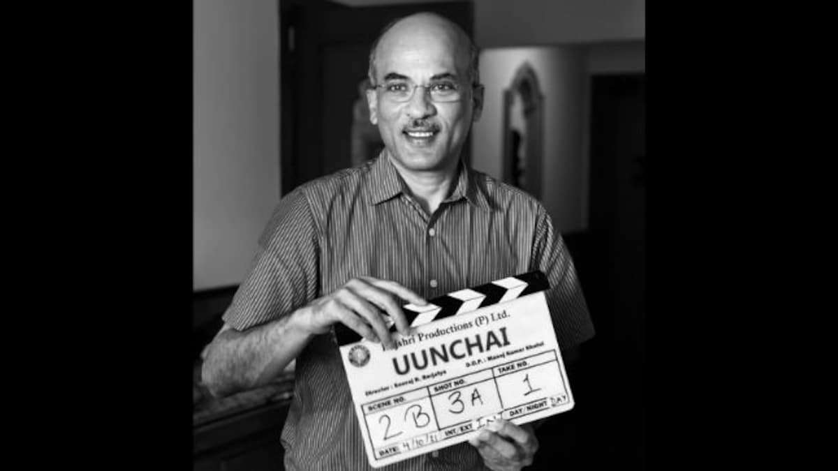 Sooraj Barjatya wraps the production of his upcoming film Uunchai