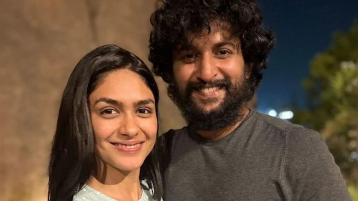 Mrunal Thakur gushes with excitement meeting Nani, the original leading man of Jersey