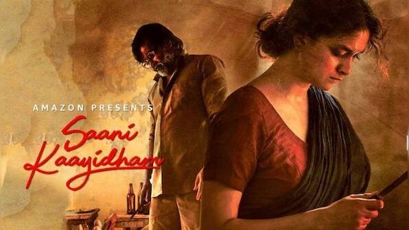 The Trailer of the upcoming Tamil Action-Drama Saani Kaayidham is out