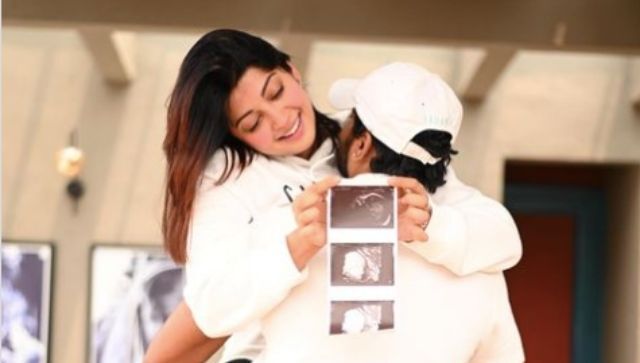 Hungama 2's Pranitha Subhash announces pregnancy on husband Nitin Raju’s birthday, shares pictures Hungama 2's Pranitha Subhash announces pregnancy on husband Nitin Raju’s birthday, shares pictures