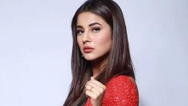 Shehnaz Gills performs Giddah with family as she visits home