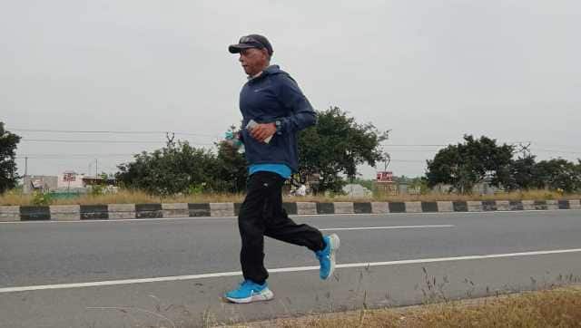 Kumar Ajwani defies age to run long distances