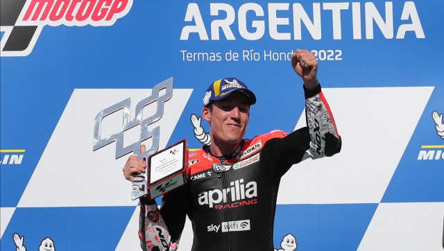 Argentina MotoGP: Tearful Aleix Espargaro wins first race on 200th attempt Argentina MotoGP: Tearful Aleix Espargaro wins first race on 200th attempt