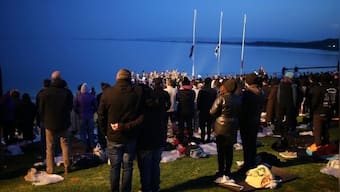 Travellers from Australia and New Zealand remember fallen Anzacs at Gallipoli battlefields, along with Turkish and other nations' dignitaries