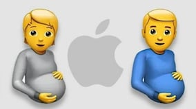 Apple Releases A Pregnant Man & Other Gender-Neutral Emojis, Twitter Schools Them In Biology