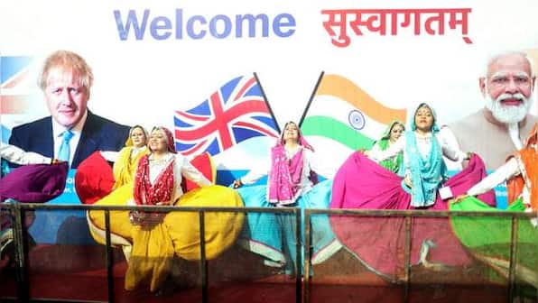 Felt like Sachin Tendulkar on arrival, Amitabh Bachchan when saw hoardings everywhere: Boris Johnson