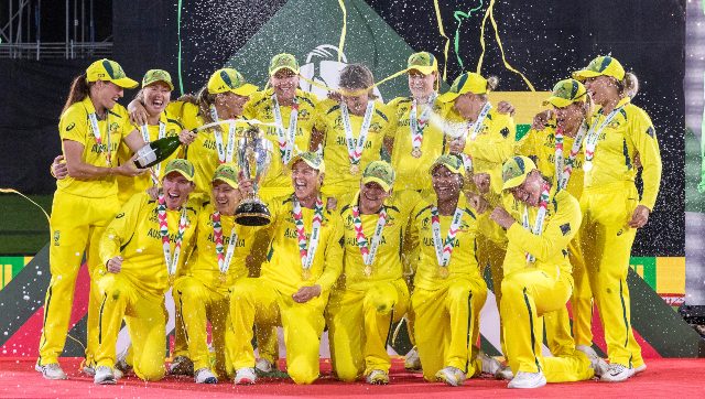 Australia win women's cricket World Cup for record seventh time: Here's how they took home the trophy each time Australia win women's cricket World Cup for record seventh time: Here's how they took home the trophy each time