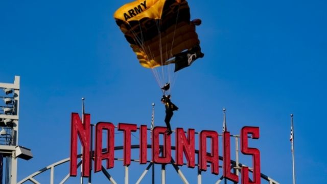 Parachute demo at Nationals Park causes brief Capitol evacuation Parachute demo at Nationals Park causes brief Capitol evacuation