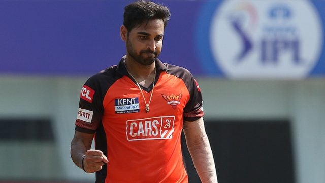 Bhuvneshwar Kumar has taken 150 wickets in 138 matches. Image: Sportzpics for IPL