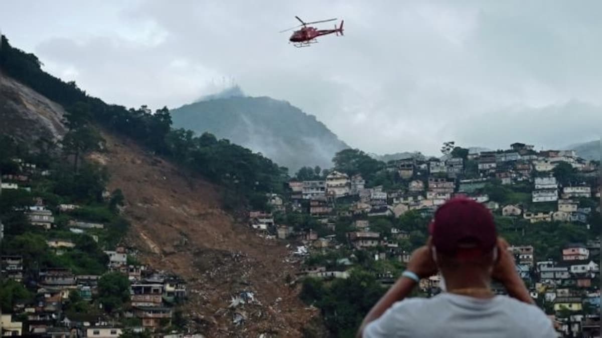 Torrential downpours trigger flash floods in Brazil; at least 14 people killed, five missing