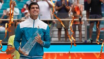 Miami Open 2022: Carlos Alcaraz beats Casper Ruud to become youngest champion