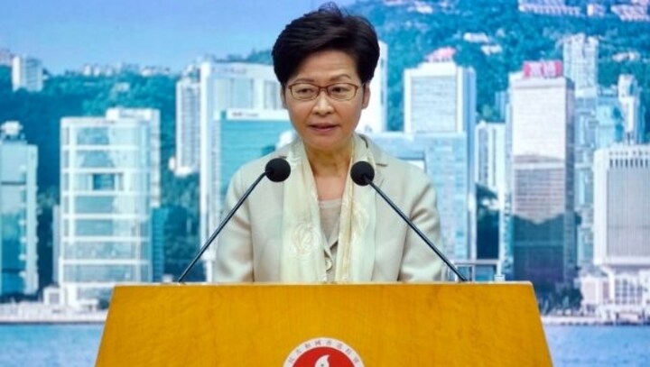 Hong Kong's status as international hub ‘undermined’ by COVID-19 curbs, says outgoing leader Carrie Lam