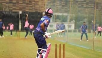 IPL 2022: 'Why are you getting jealous'? Chahal imitates Jadeja's sword celebration at nets, teases Buttler