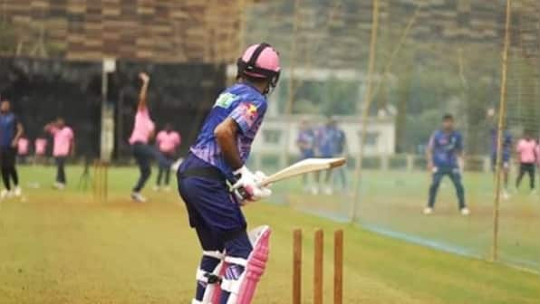 IPL 2022: 'Why are you getting jealous'? Chahal imitates Jadeja's sword celebration at nets, teases Buttler