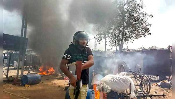 In video: Communal clashes in West Bengal, BJP claims participants of Ram Navami procession thrashed by police