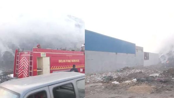 Delhi: Efforts to tame Bhalswa landfill fire underway for third consecutive day