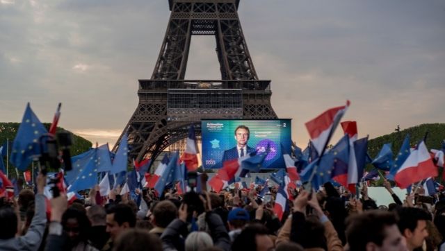 France's Emmanuel Macron comfortably wins re-election, says 'Thank you' after winning France's Emmanuel Macron comfortably wins re-election, says 'Thank you' after winning