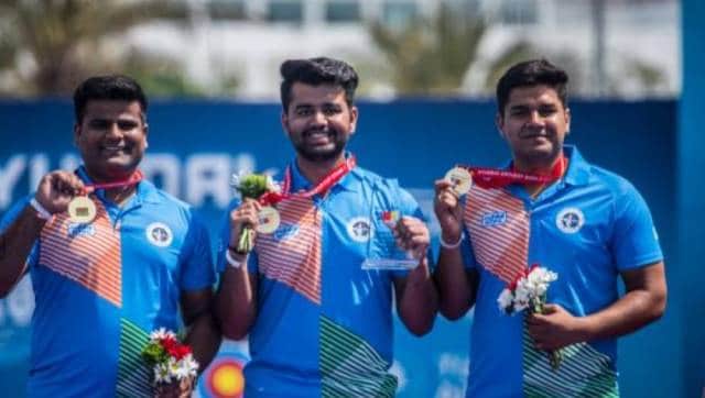 Archery World Cup: Indian men’s compound trio pumped up after gold medal success in Asian Games year-Sports News , Firstpost