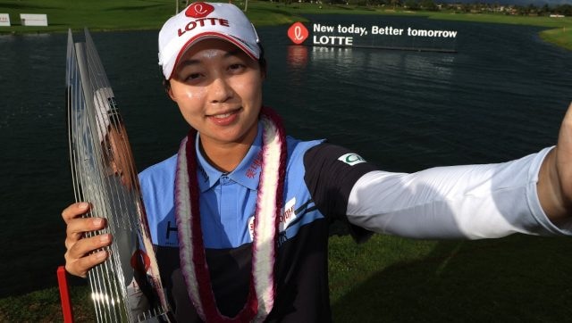 한국의 김허주, LPGA 롯데투어 우승