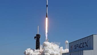 First fully private mission with four member crew launches for ISS; Tickets cost $55 million
