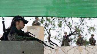 Assailant stabs two Israeli soldiers near army base, stopped by civilians