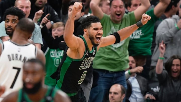 NBA Playoffs: Jayson Tatum lifts Celtics over Nets in buzzer beater; Heat, Bucks win