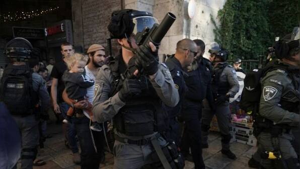 Israel Air Force and Palestine militants trade fire across Gaza as clashes intensify at Jerusalem