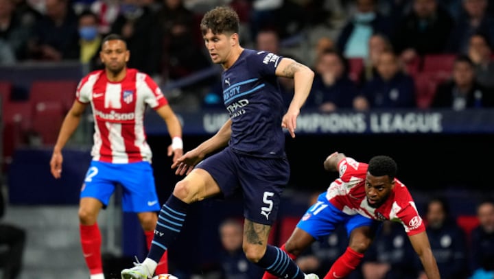 Champions League: Stones praises City's 'incredible' composure in ill-tempered clash at Atletico
