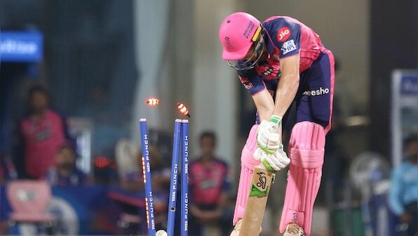 IPL 2022: Watch — Lockie Ferguson dismisses rampant Jos Buttler with a slower yorker