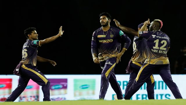 Tata IPL 2022 KKR vs GT HIGHLIGHTS: Gujarat Titans hold nerves, win by 8 runs Tata IPL 2022 KKR vs GT HIGHLIGHTS: Gujarat Titans hold nerves, win by 8 runs